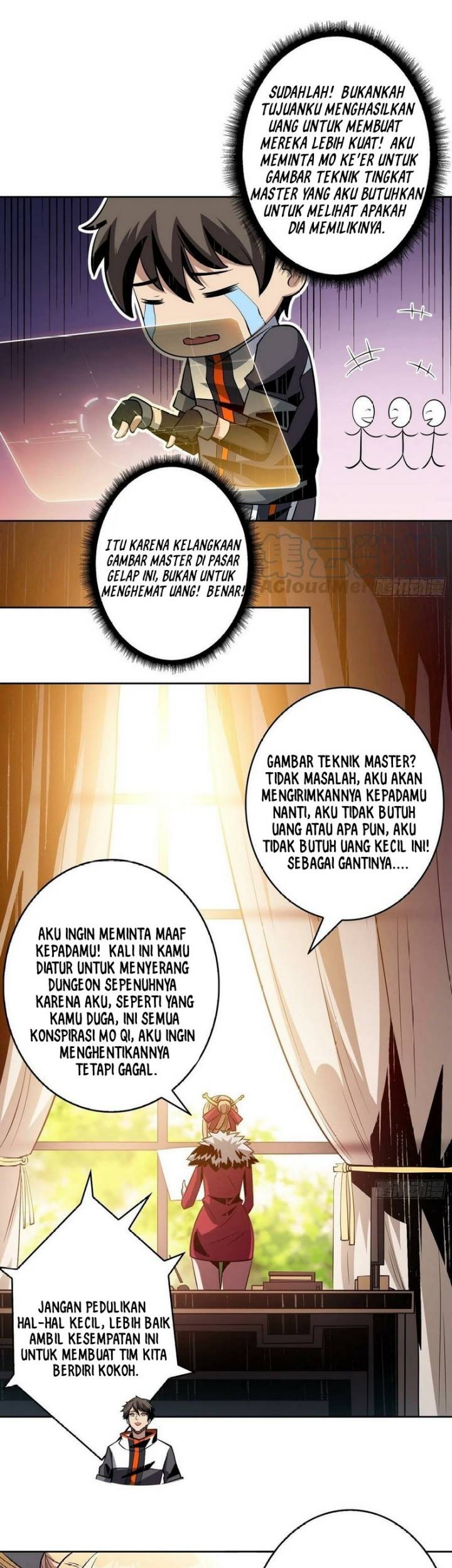 King Account At The Start Chapter 124 Gambar 30