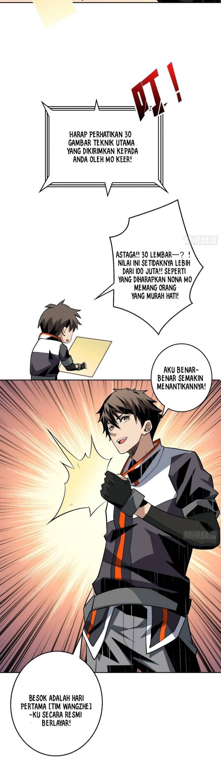 King Account At The Start Chapter 124 Gambar 32