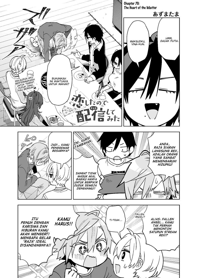 Baca  Koi Shita no de, Haishin Shite Mita Chapter 70 Gambar 2
