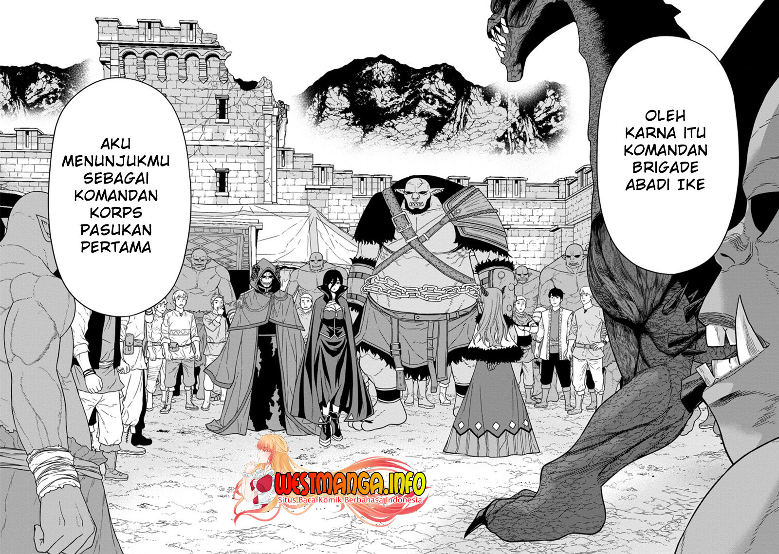 Maou Gun Saikyou no Majutsushi wa Ningen datta Chapter 19.1 Gambar 12