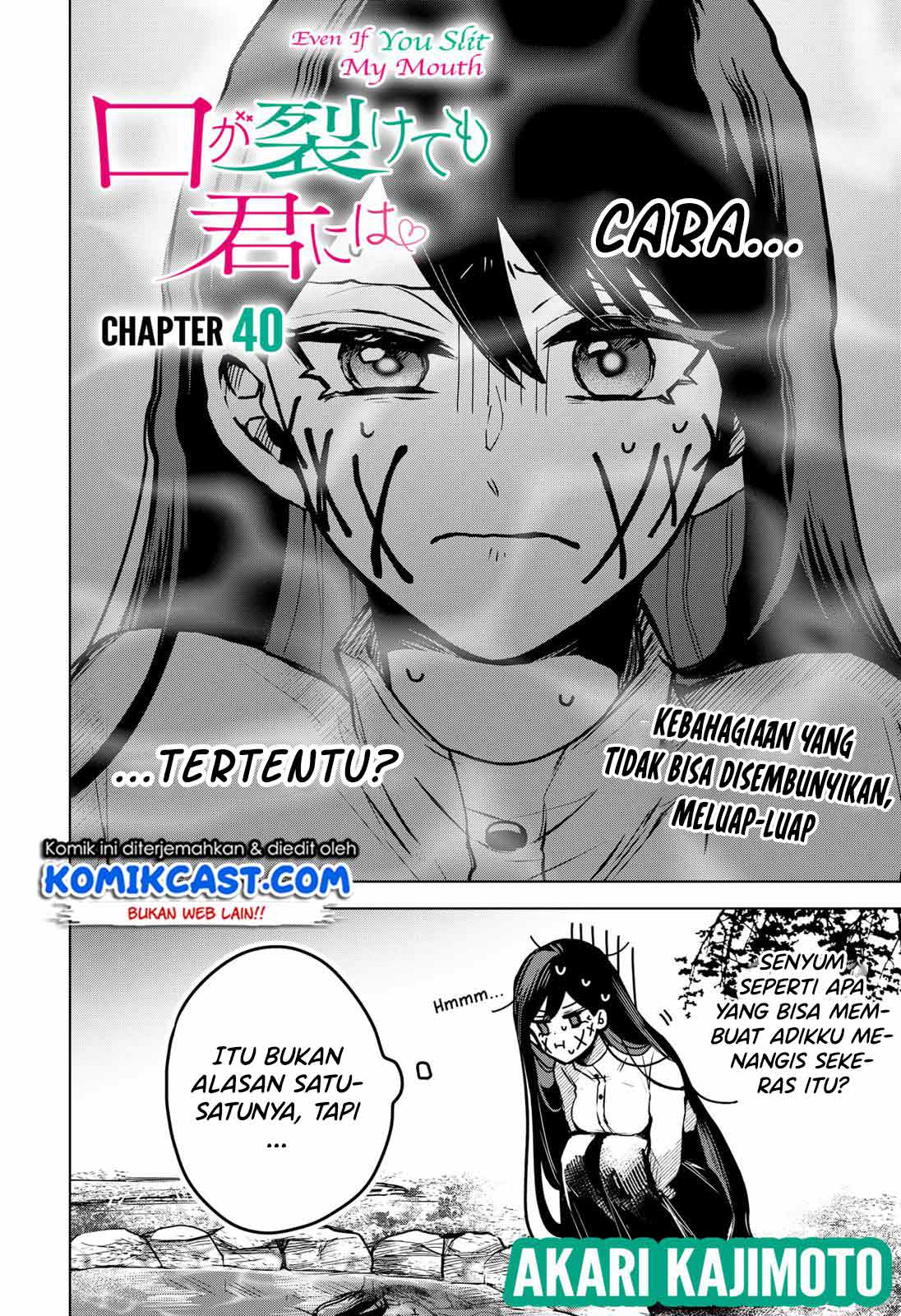 Kuchi ga Saketemo Kimi ni wa Chapter 40 Gambar 3