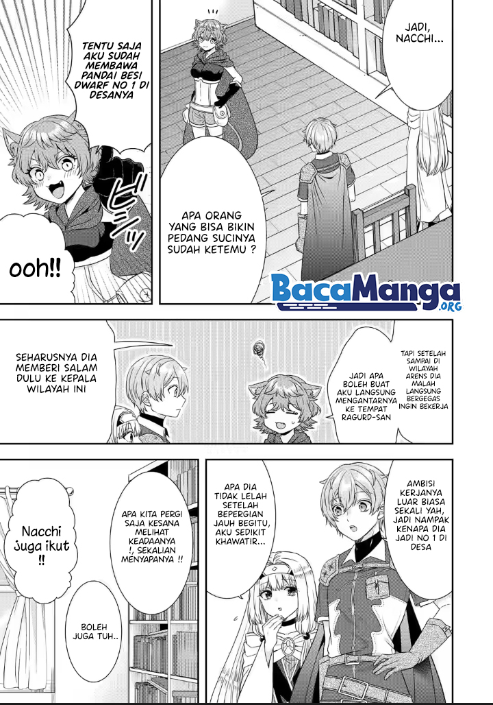 Tensei Ryoushu no Yuuryou Kaitaku: Zensei no Kioku o Ikashite White ni Tsutometara, Yuunou na Jinzai ga Atsumari Sugimashita Chapter 21.1 Gambar 6