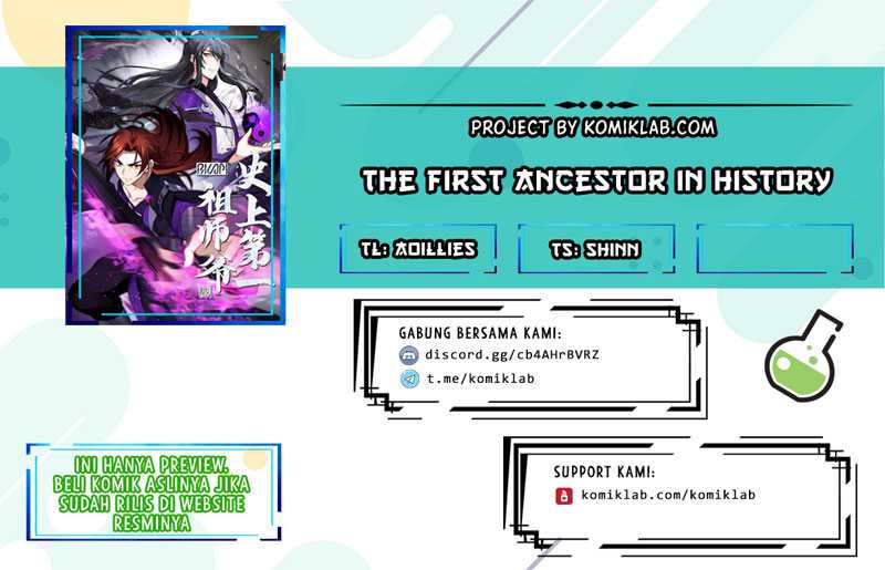 Baca Komik The First Ancestor in History Chapter 33 Gambar 1
