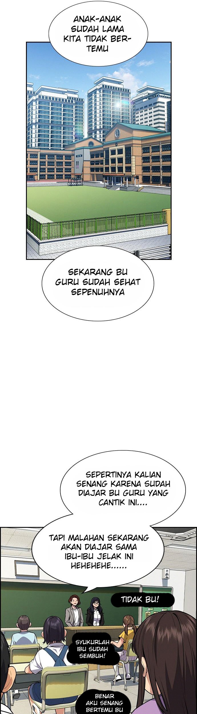 True Education Chapter 86 Gambar 46