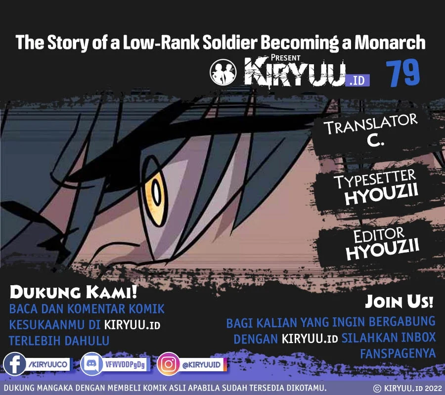Baca Komik The Story of a Low-Rank Soldier Becoming a Monarch Chapter 79 Gambar 1
