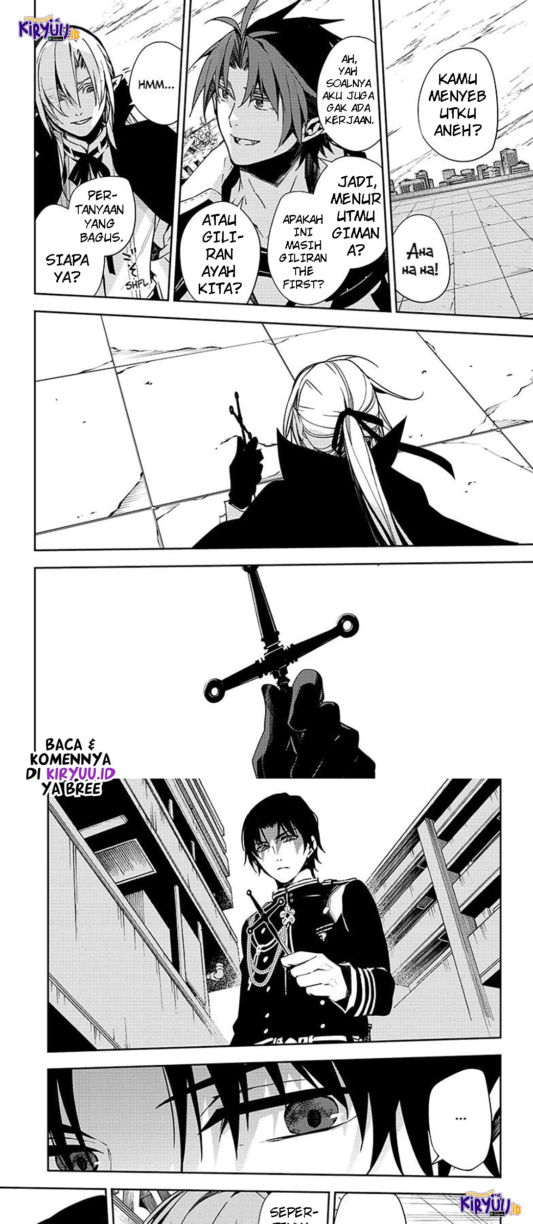 Owari no Seraph Chapter 109 Gambar 18