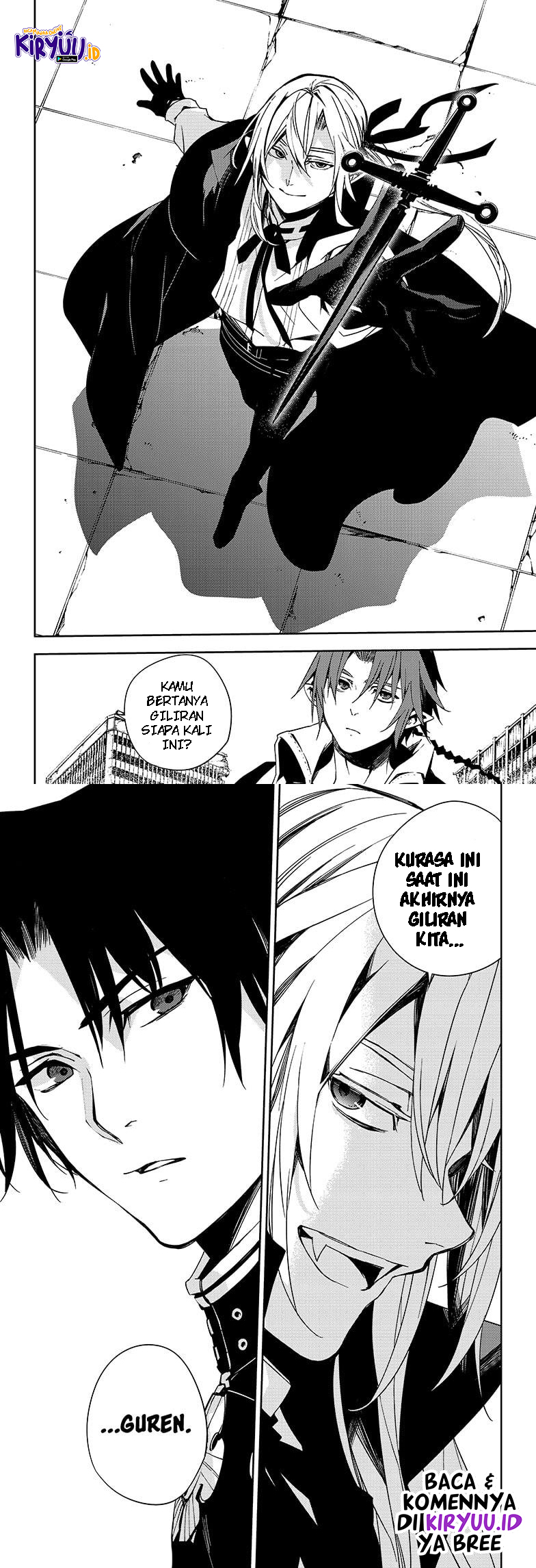 Owari no Seraph Chapter 109 Gambar 24