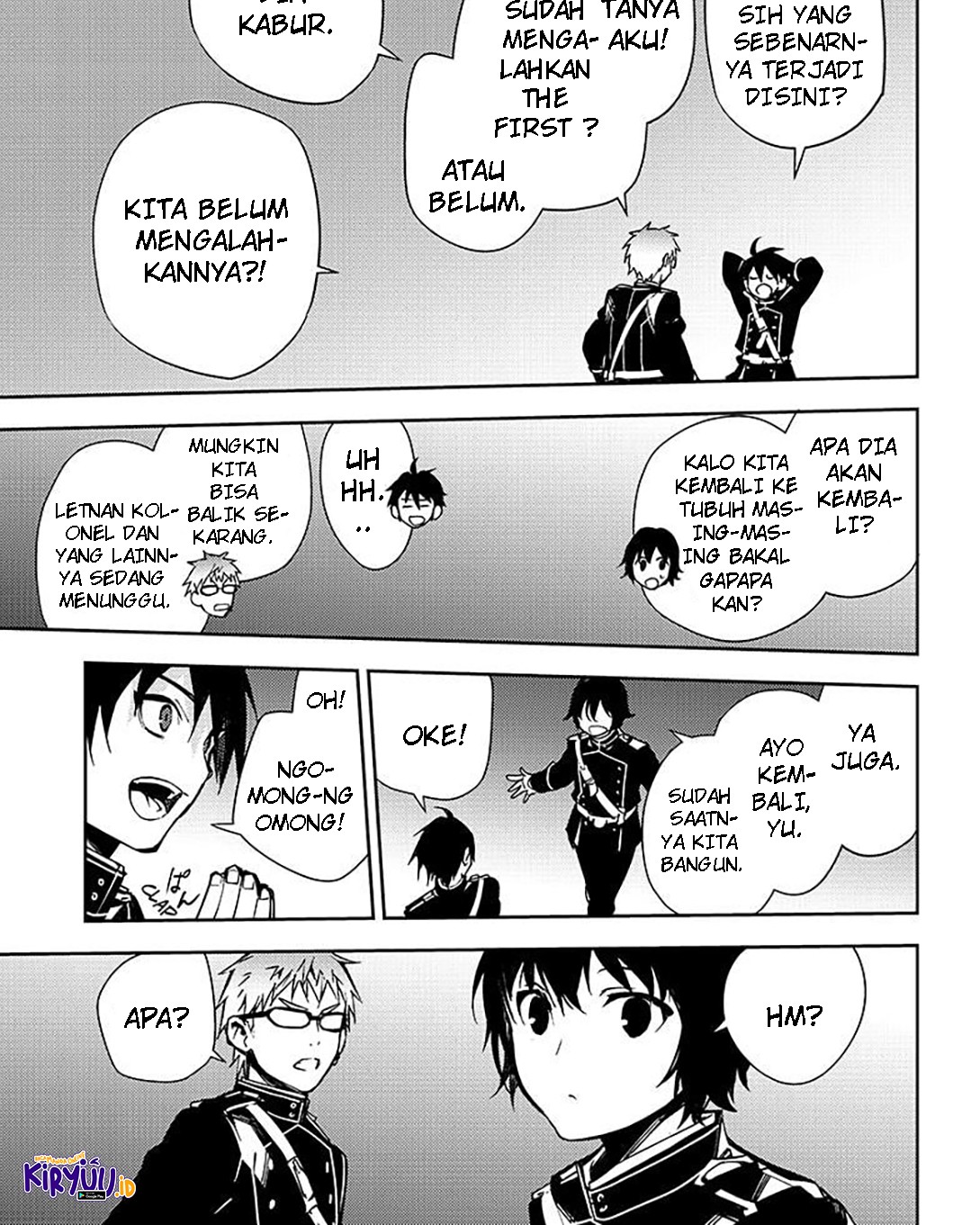 Owari no Seraph Chapter 109 Gambar 11