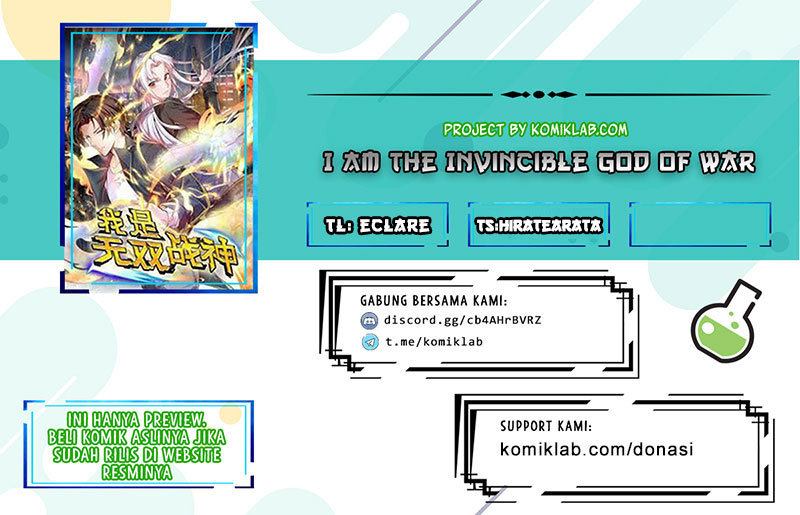 Baca Komik I Am the Invincible God of War Chapter 69 Gambar 1