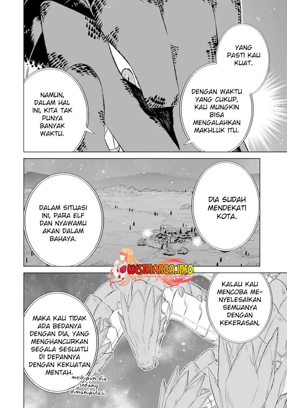 Isekai de tadahitori no mamono tsukai ~ tenshoku shitara maou ni machigawa remashita Chapter 34.2 Gambar 18