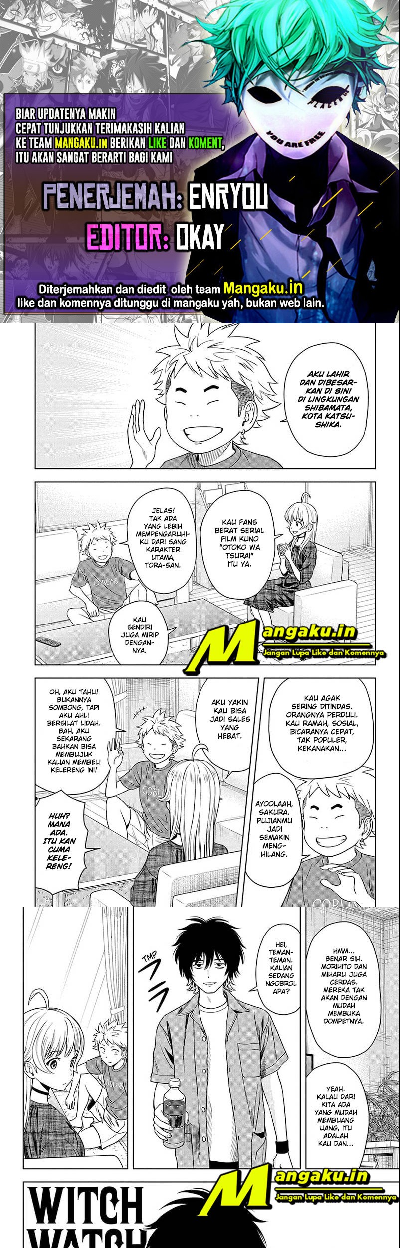 Baca Komik Witch Watch Chapter 64 Gambar 1