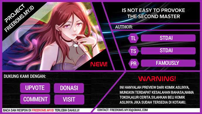 Baca Komik Is Not Easy To Provoke The Second Master Chapter 26 Gambar 1