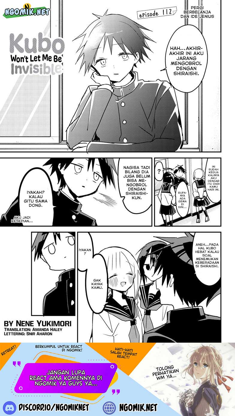 Baca Kubo-san wa Boku (Mobu) wo Yurusanai Chapter 112 Gambar 2
