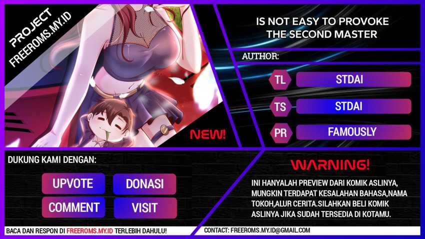 Baca Komik Is Not Easy To Provoke The Second Master Chapter 27 Gambar 1