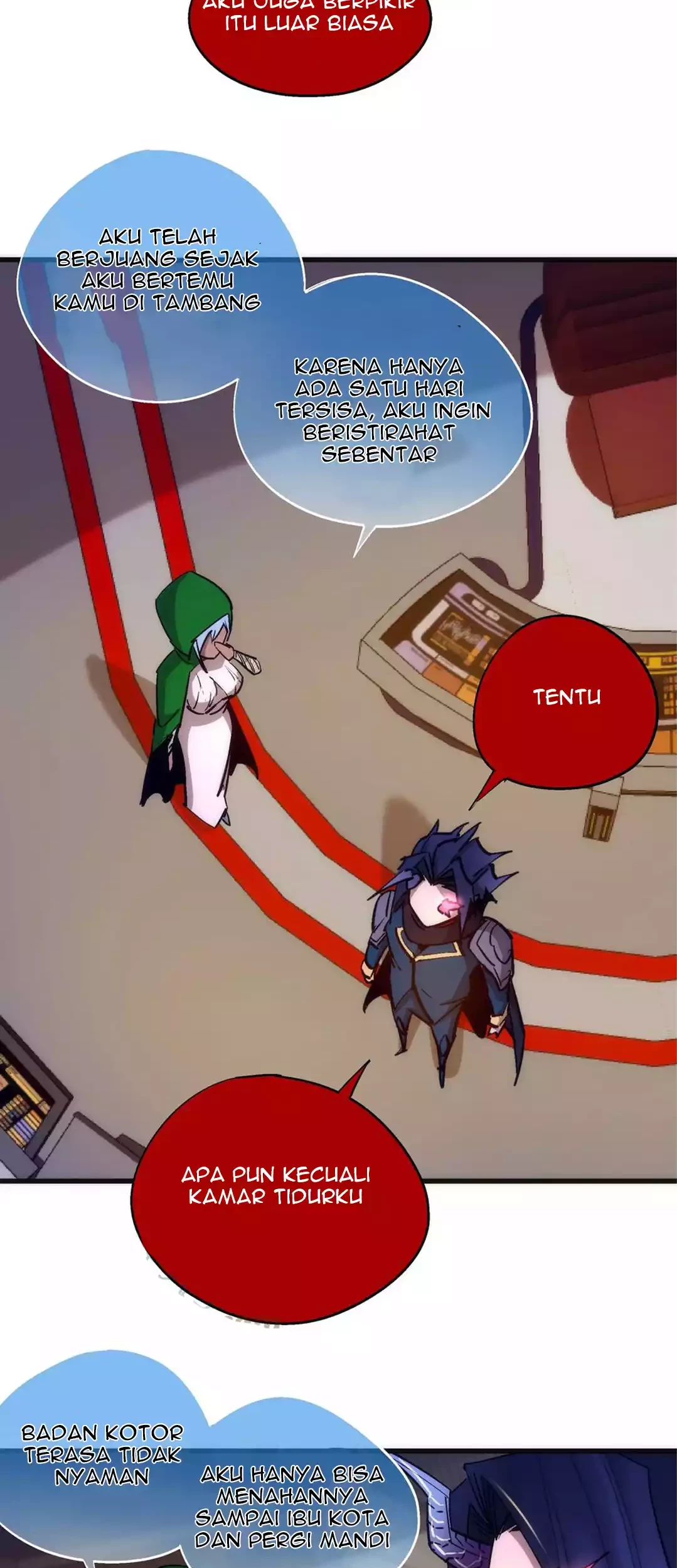 I’m Not The Overlord Chapter 107 Gambar 26