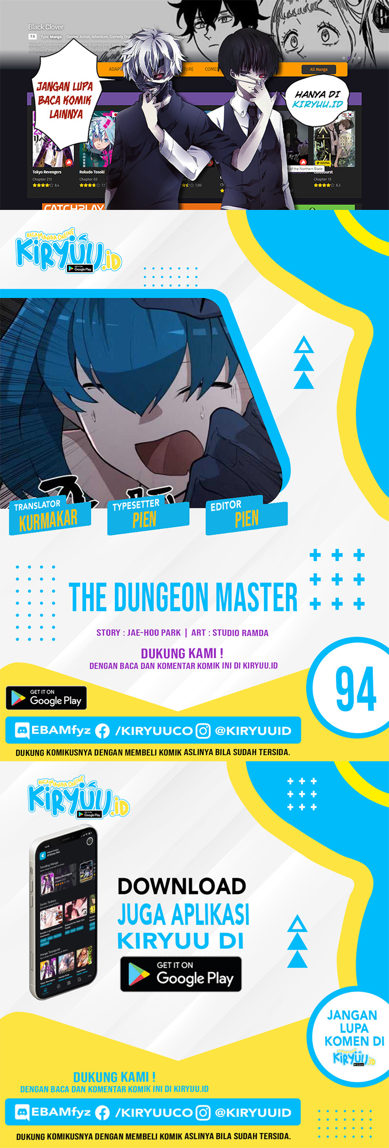 Baca Komik The Dungeon Master Chapter 94 Gambar 1