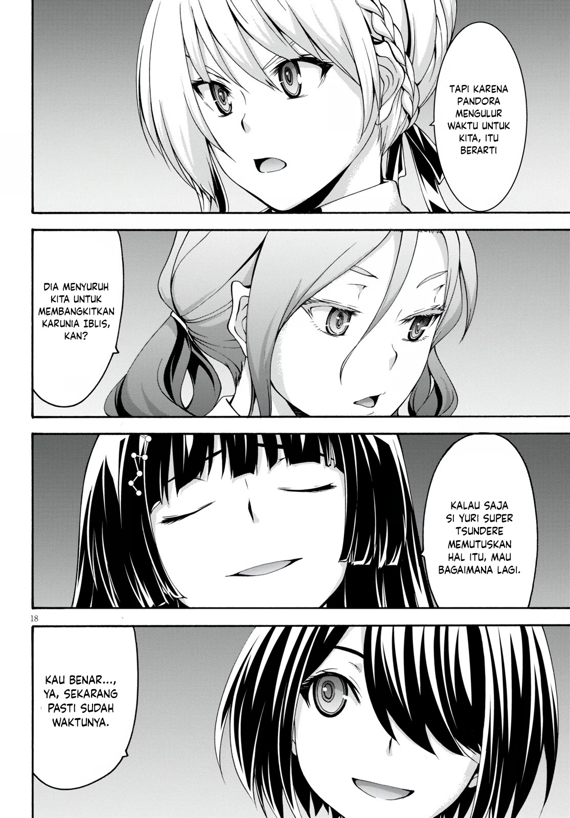 Trinity Seven Chapter 128 Gambar 19