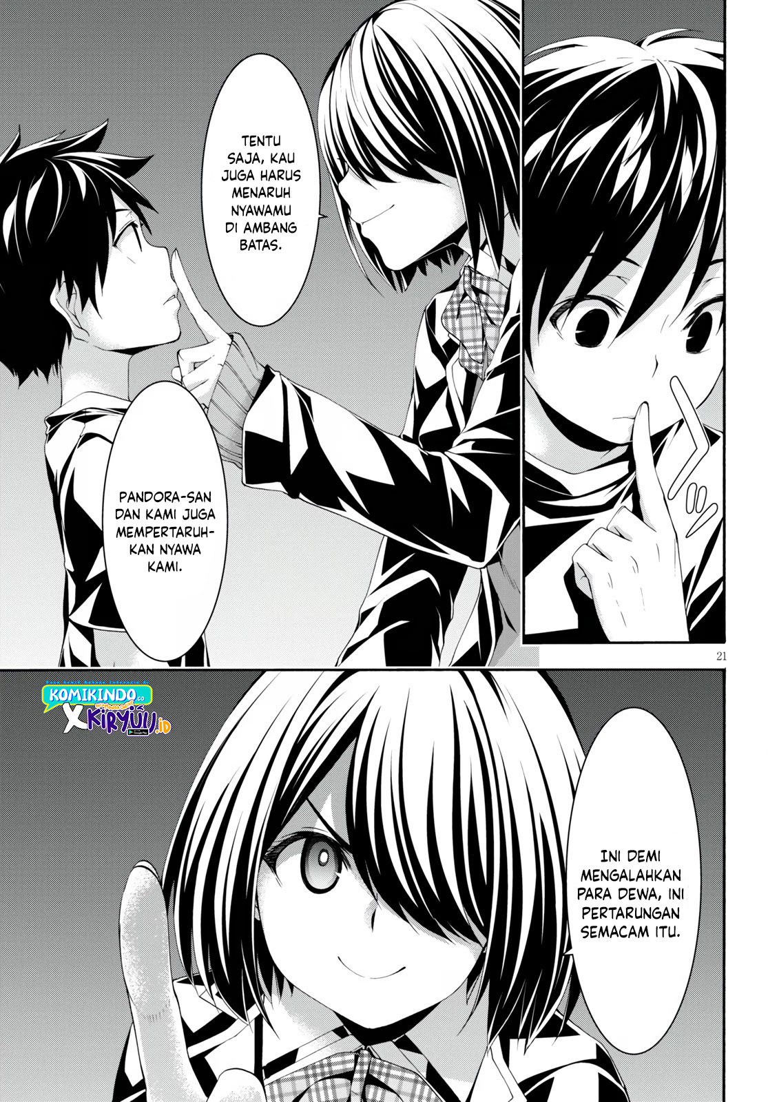Trinity Seven Chapter 128 Gambar 22
