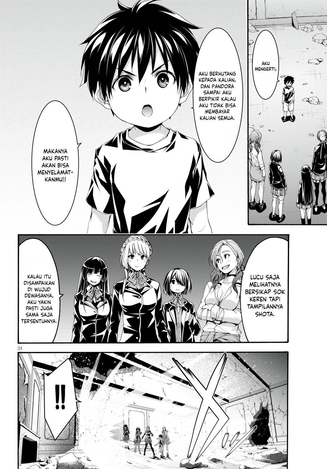 Trinity Seven Chapter 128 Gambar 25
