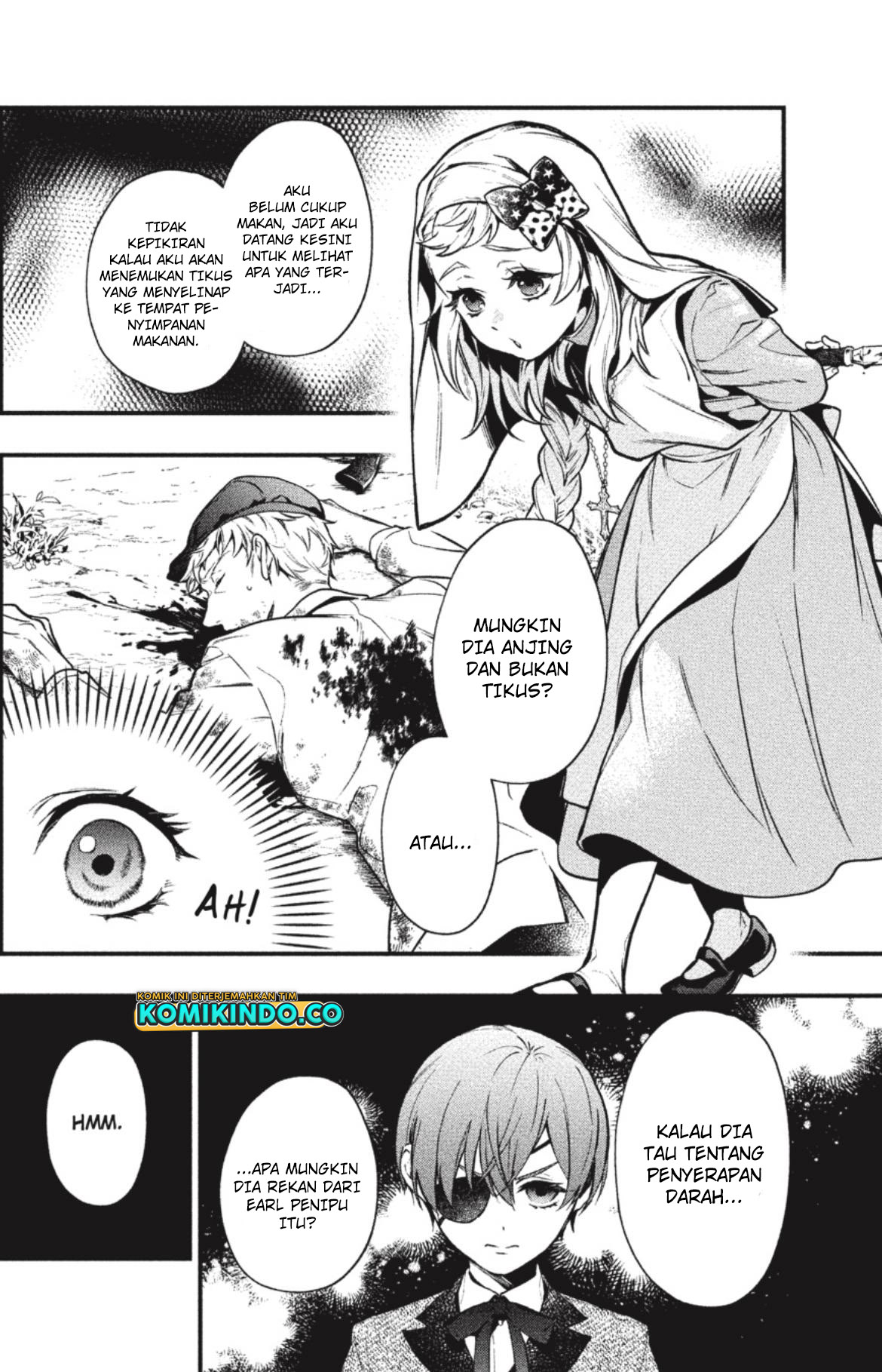 Kuroshitsuji Chapter 188 Gambar 5