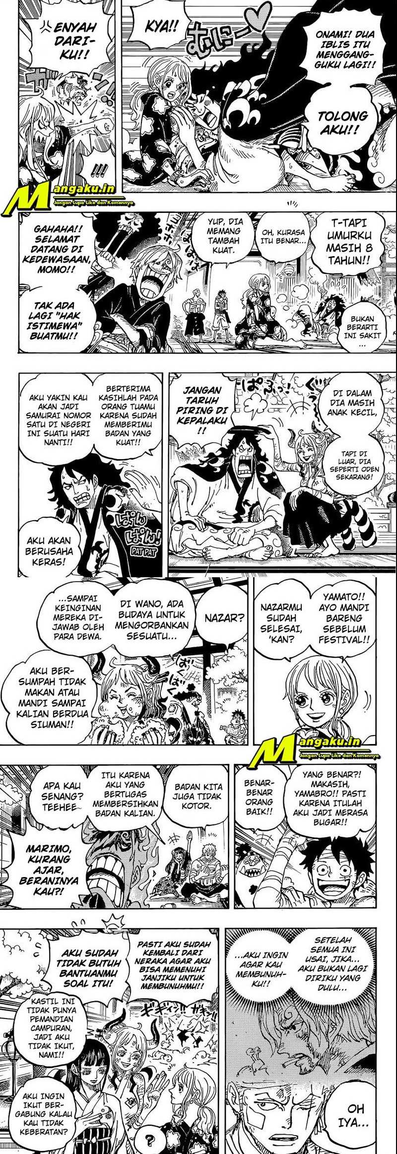 One Piece Chapter 1052 HQ Gambar 3