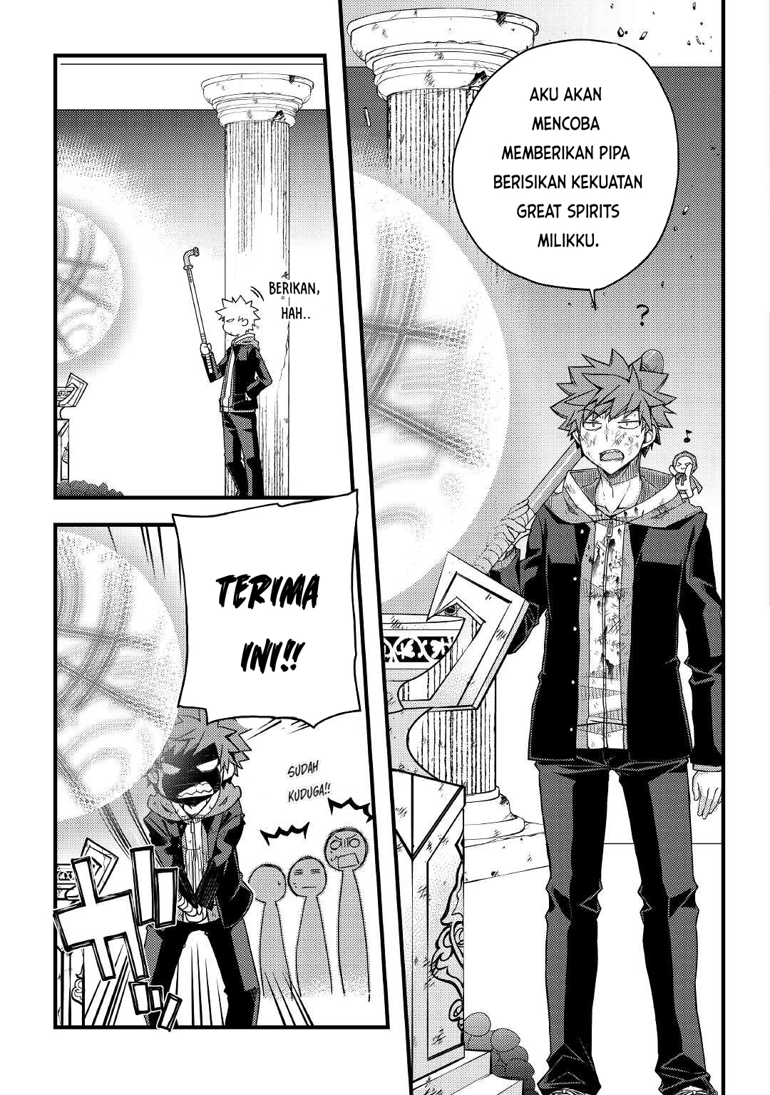 Yankee wa Isekai de Seirei ni Aisaremasu Chapter 40 Gambar 22
