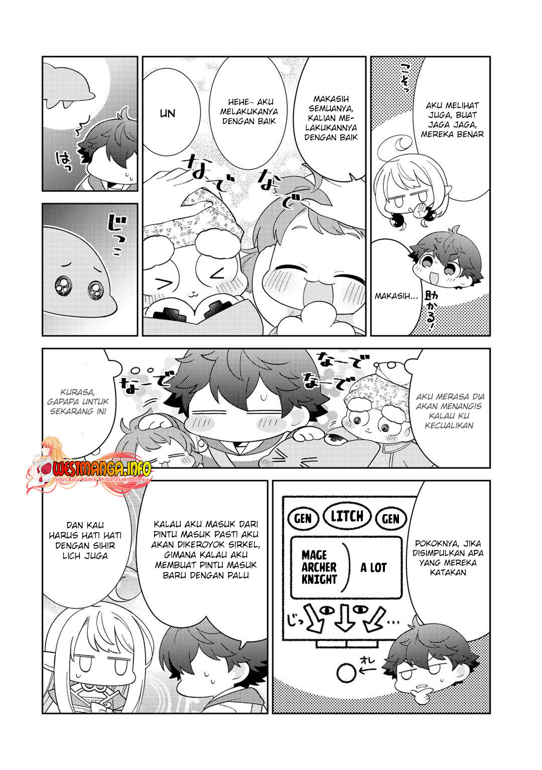 Seirei-tachi no Rakuen to Risou no Isekai Seikatsu Chapter 28 Gambar 18
