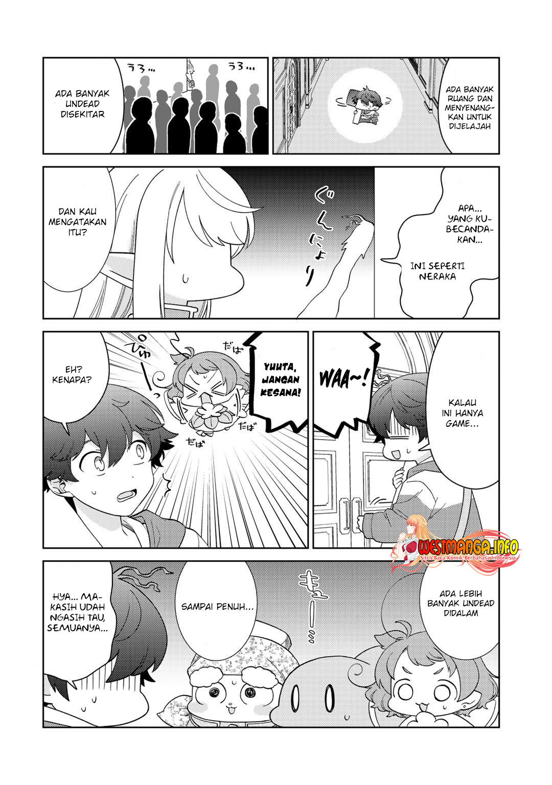Seirei-tachi no Rakuen to Risou no Isekai Seikatsu Chapter 28 Gambar 6