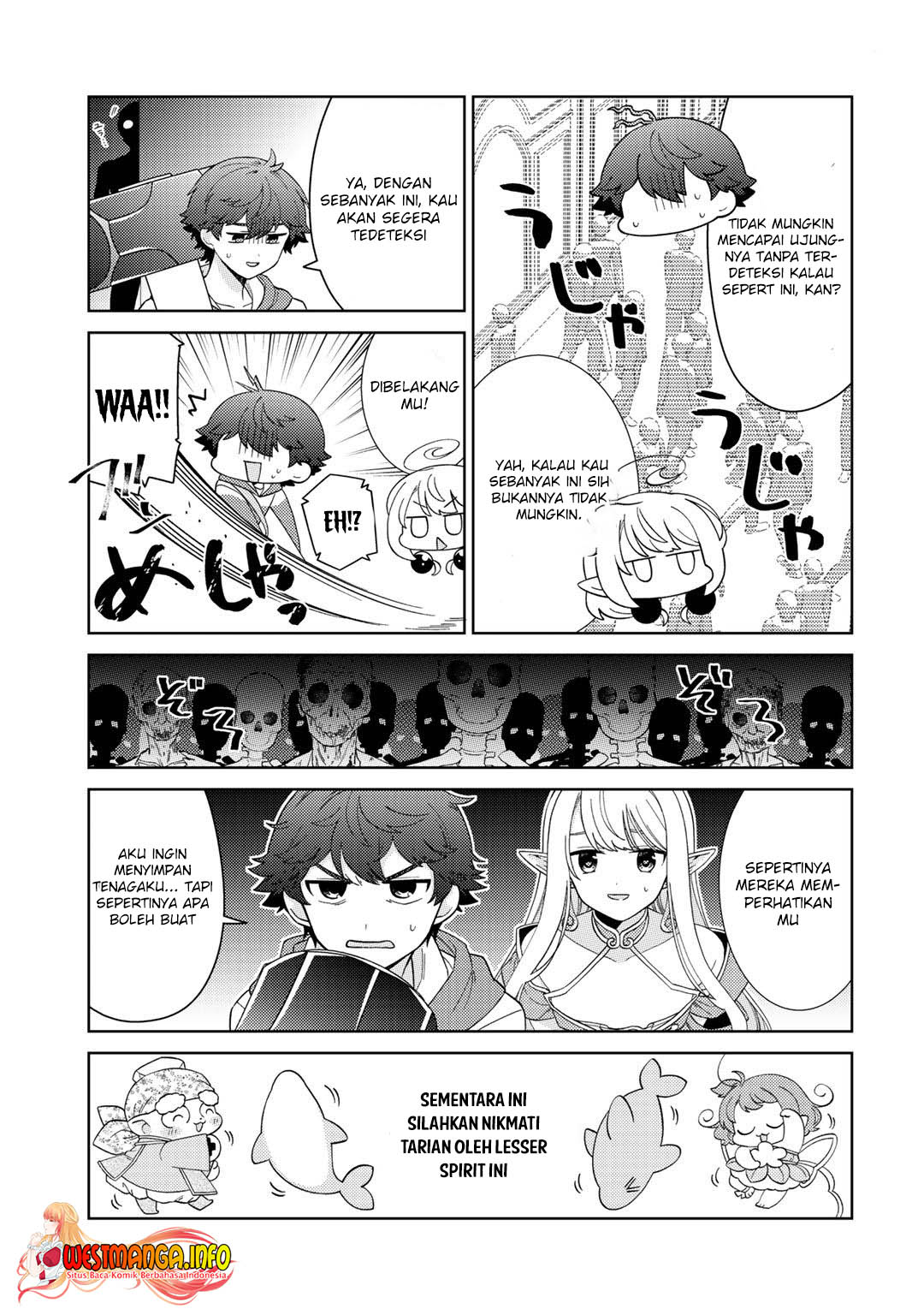 Seirei-tachi no Rakuen to Risou no Isekai Seikatsu Chapter 28 Gambar 7