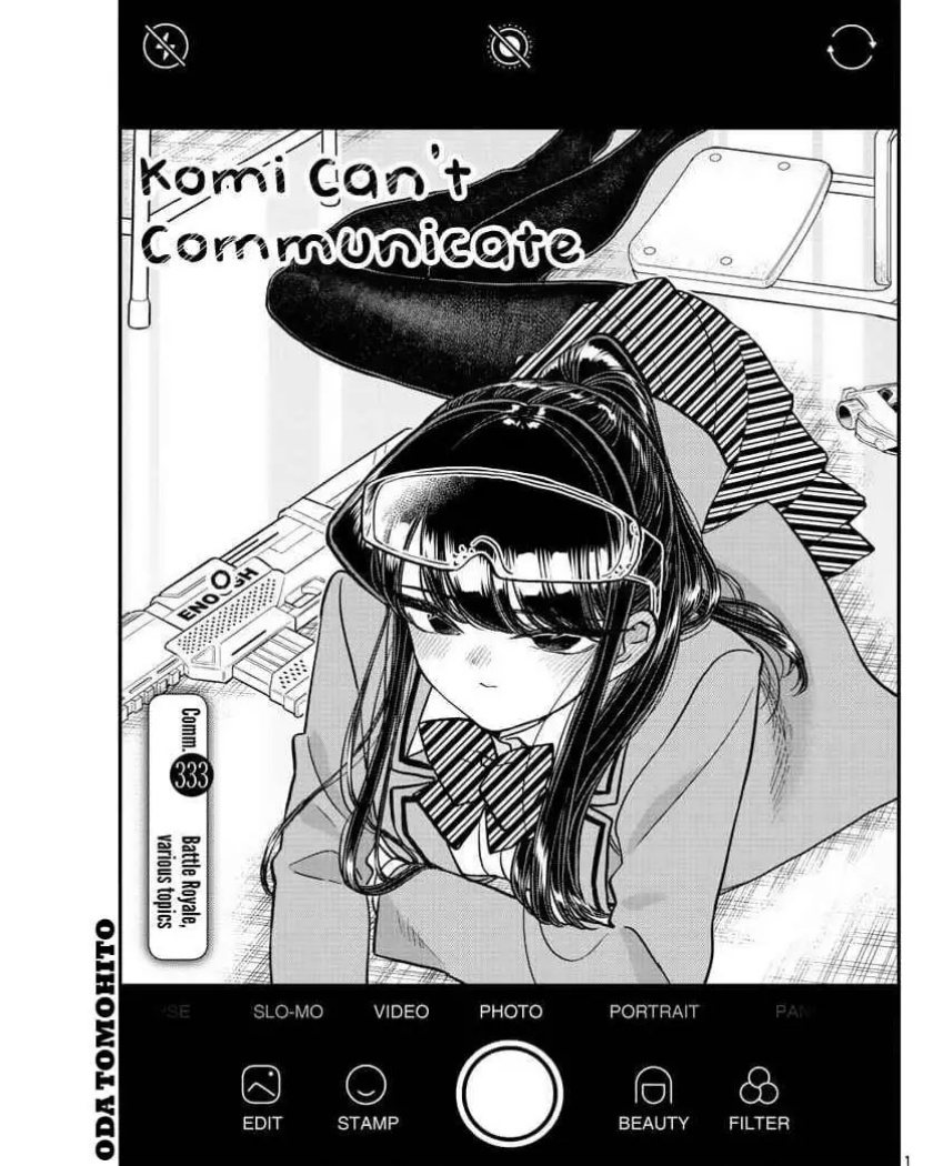 Baca Komik Komi-san wa Komyushou Desu Chapter 333 Gambar 1