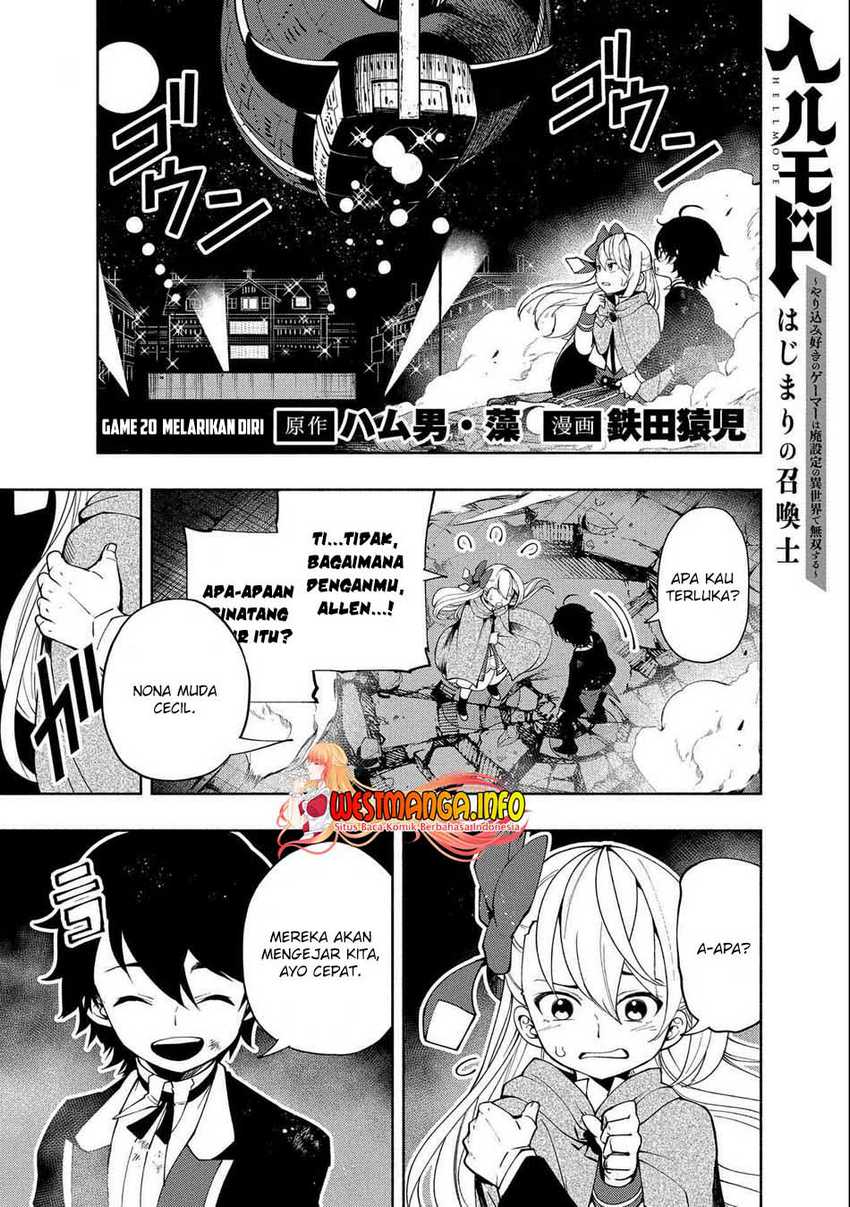 Baca Hell Mode: Yarikomi Suki no Gamer wa Hai Settei no Isekai de Musou Suru Chapter 20 Gambar 2