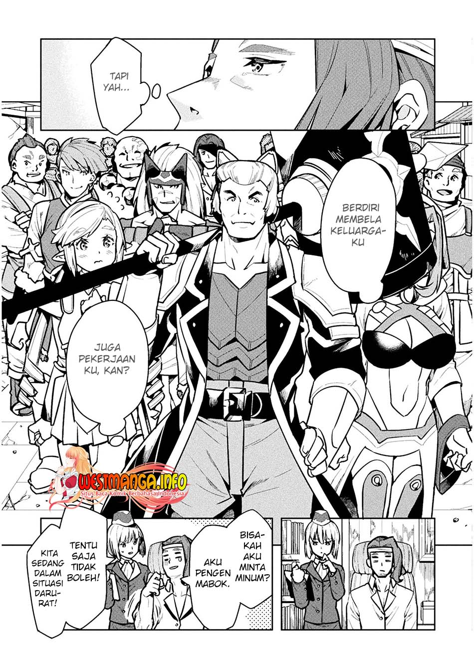NEET dakedo Hello Work ni Ittara Isekai ni Tsuretekareta Chapter 43 Gambar 18