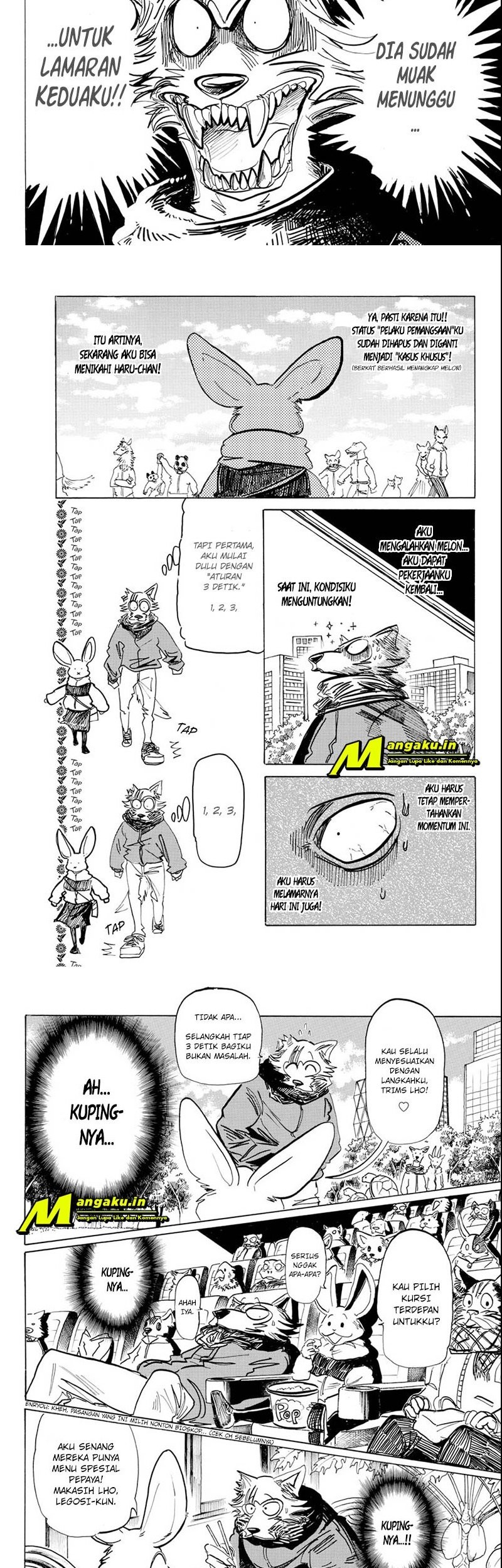 Beastars Chapter 195 Gambar 3