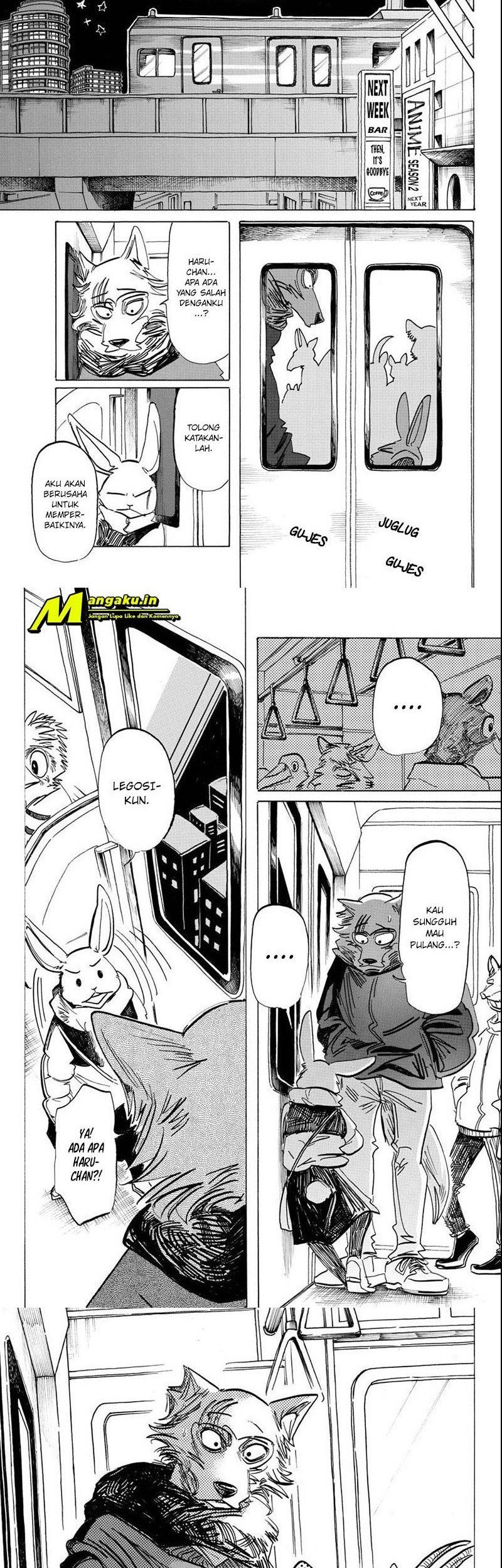 Beastars Chapter 195 Gambar 6