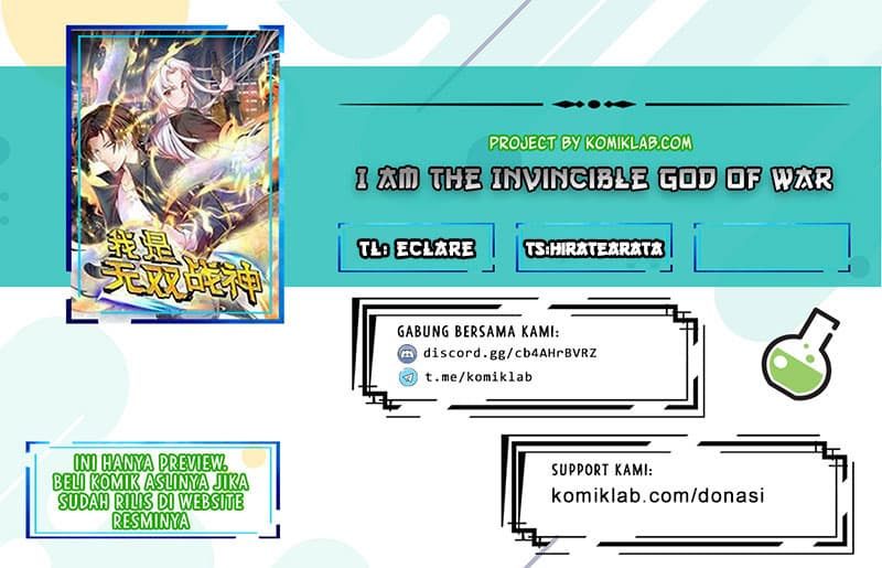 Baca Komik I Am the Invincible God of War Chapter 71 Gambar 1