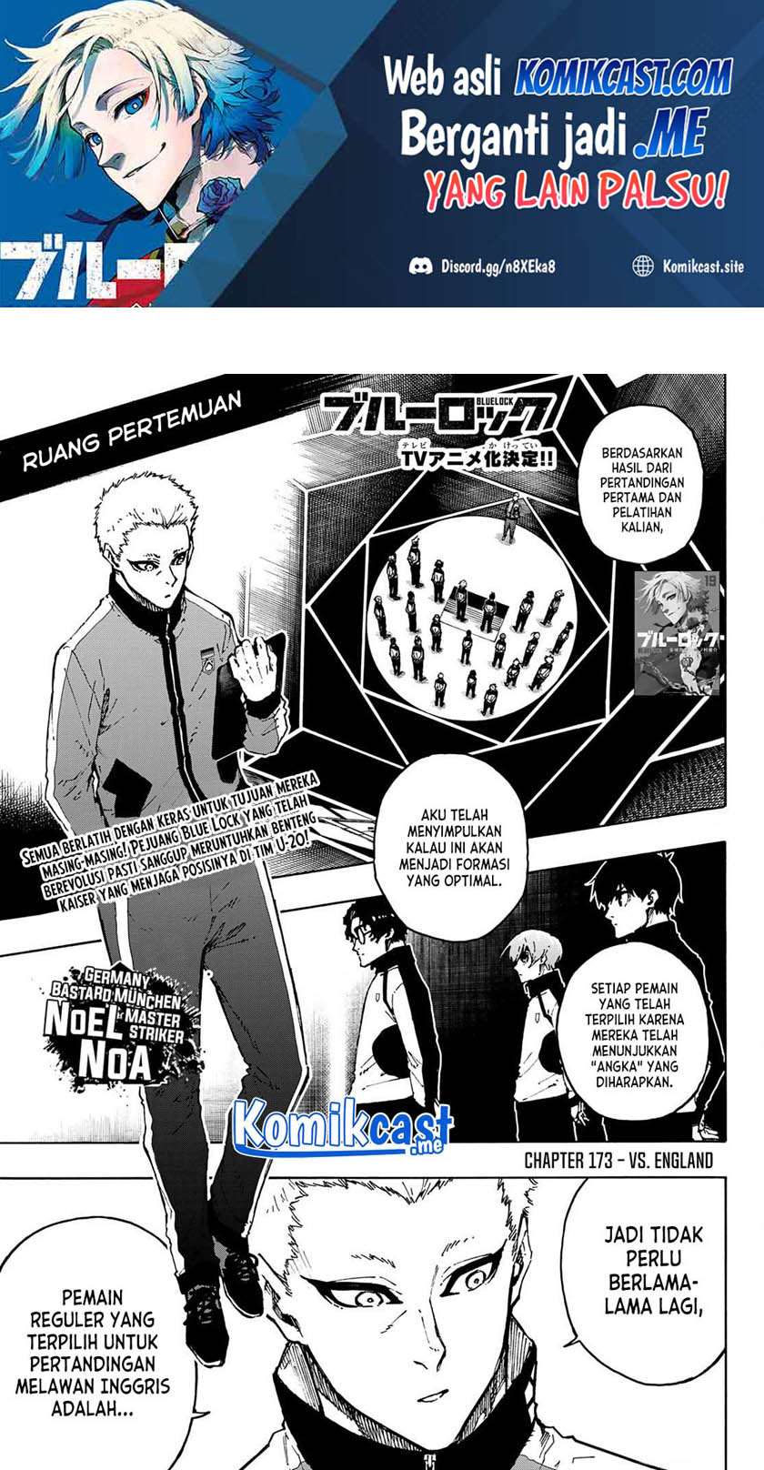 Baca Blue Lock Chapter 173 Gambar 2