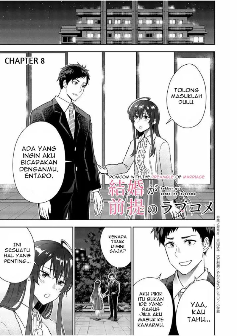 Baca Kekkon ga Zentei no Love Comedy Chapter 08 Gambar 2