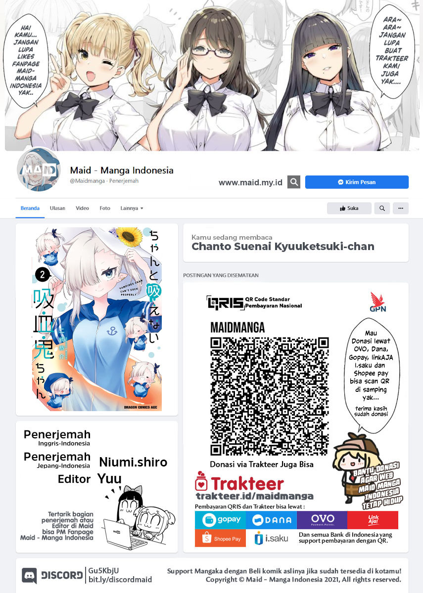 Baca  Chanto Suenai Kyuuketsuki-chan Chapter 12 Gambar 2