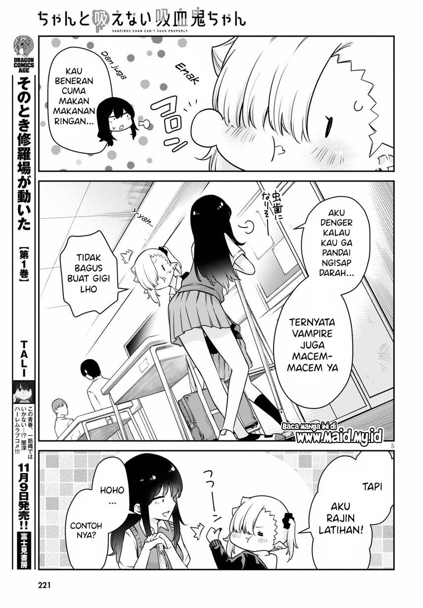 Chanto Suenai Kyuuketsuki-chan Chapter 11 Gambar 8