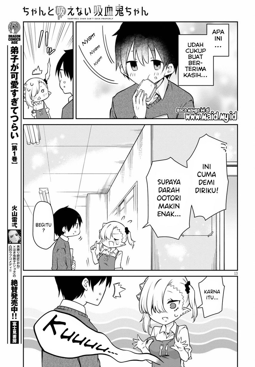 Chanto Suenai Kyuuketsuki-chan Chapter 09 Gambar 15