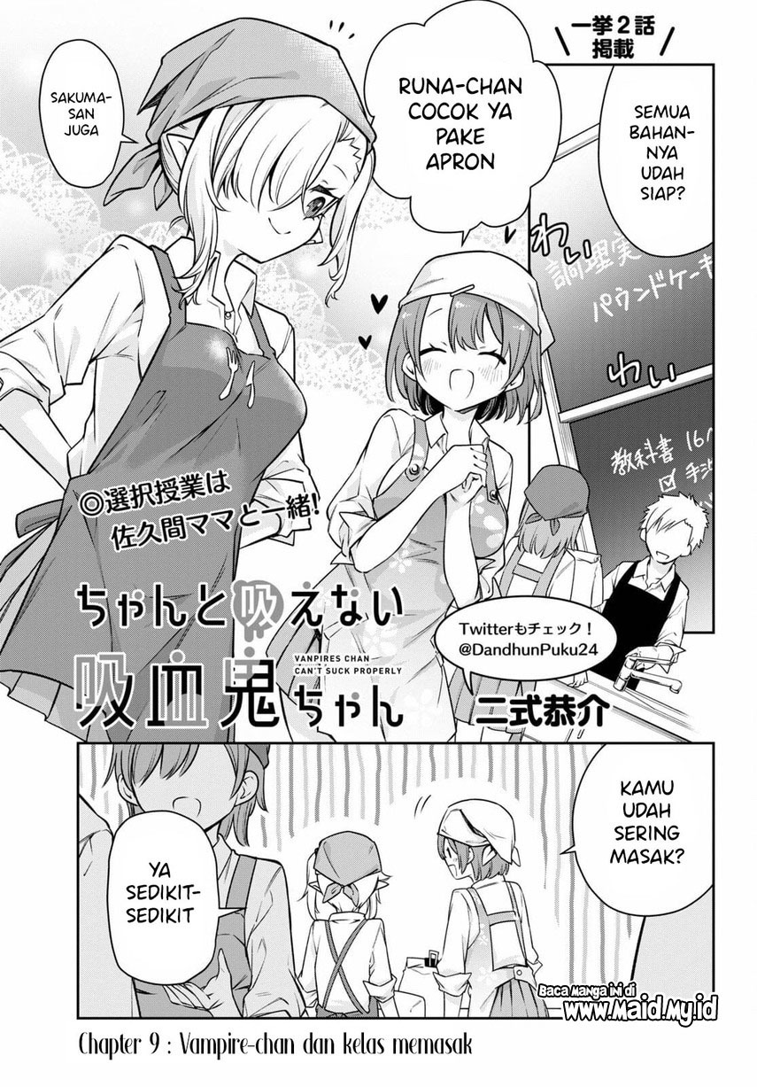Chanto Suenai Kyuuketsuki-chan Chapter 09 Gambar 3