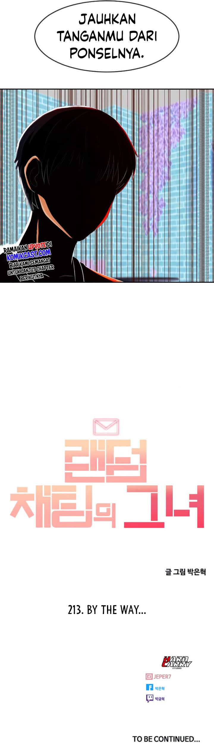 The Girl from Random Chatting! Chapter 213 Gambar 74