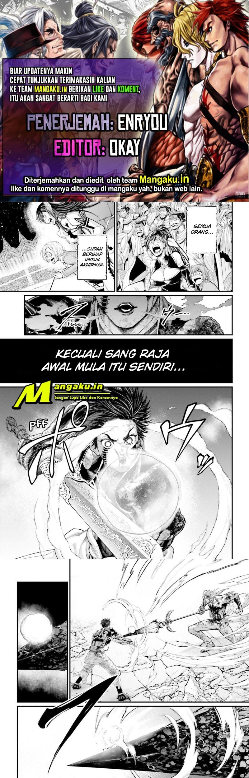 Baca Komik Shuumatsu no Valkyrie Chapter 64.2 Gambar 1