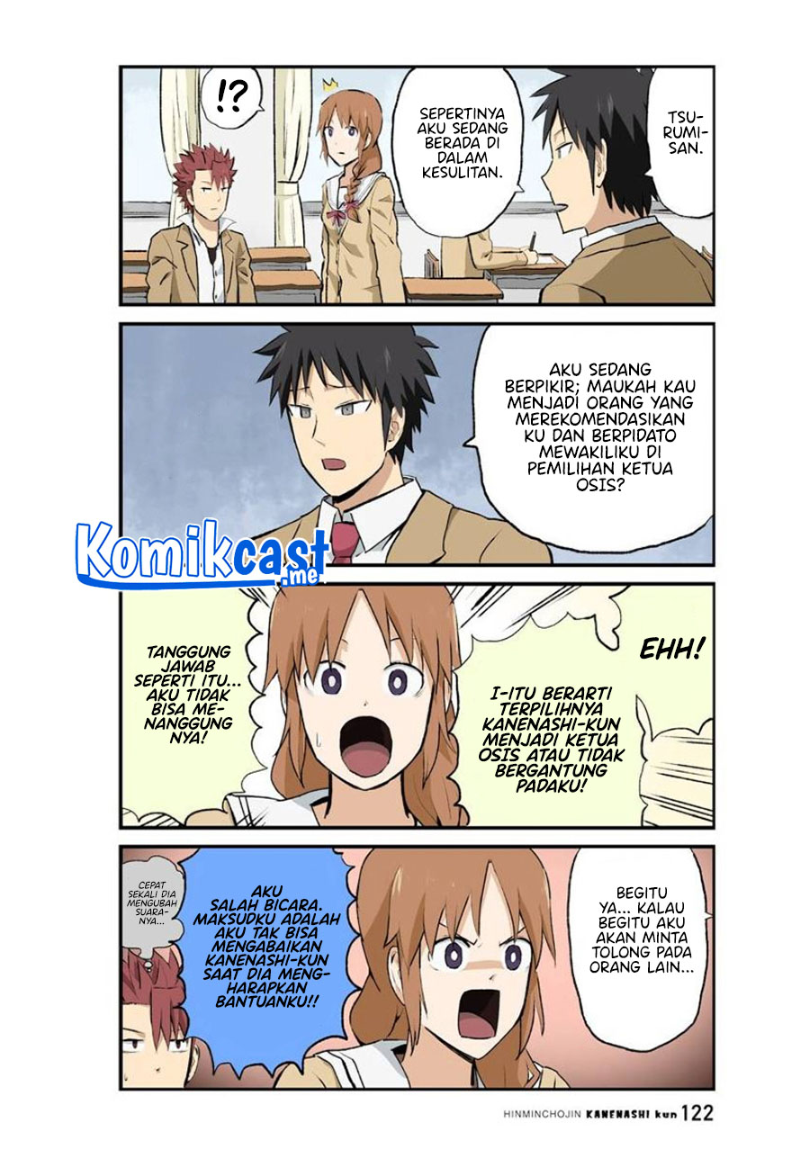 Hinmin Choujin Kanenashi-kun Chapter 36 Gambar 8