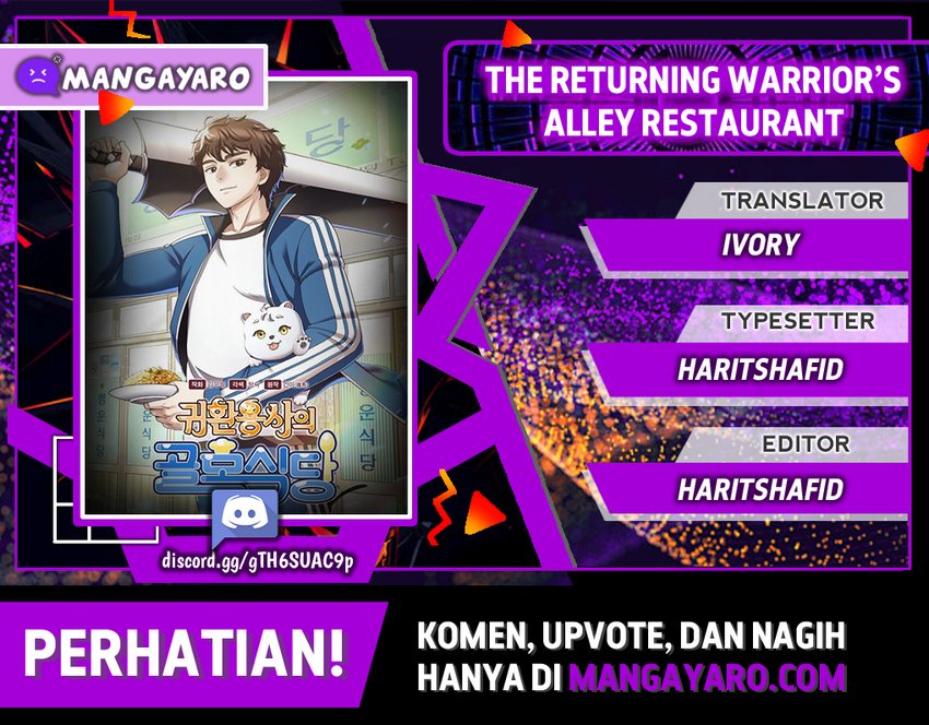 Baca Komik The Returning Warrior’s Alley Restaurant Chapter 33 Gambar 1