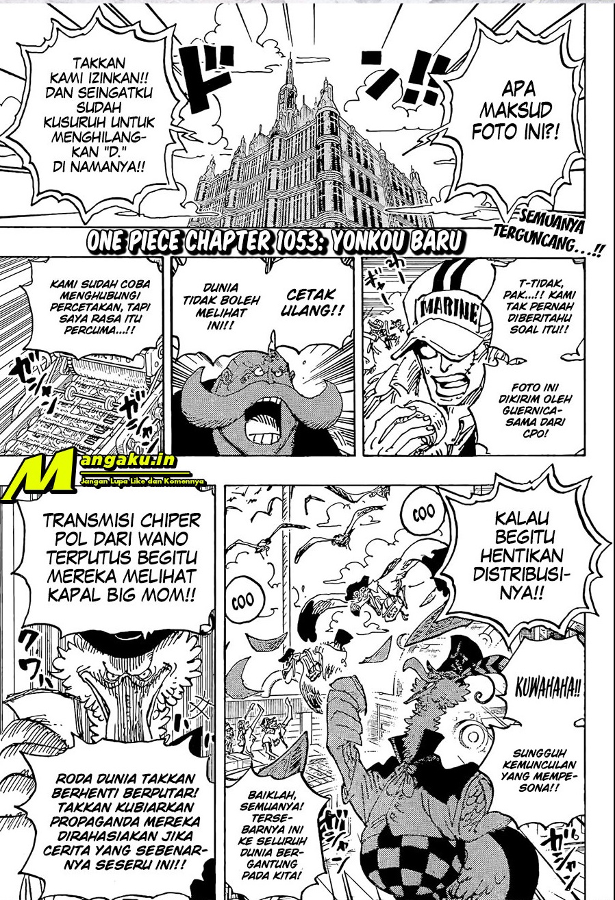 One Piece Chapter 1053 HQ Gambar 3