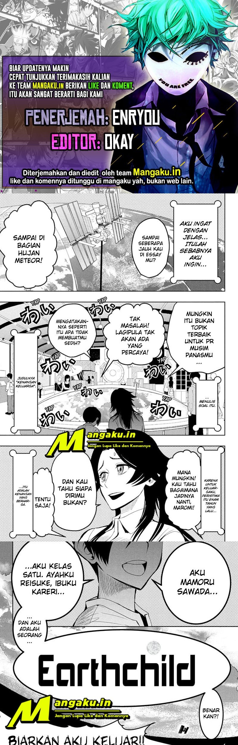 Baca Komik Earthchild Chapter 16 Gambar 1