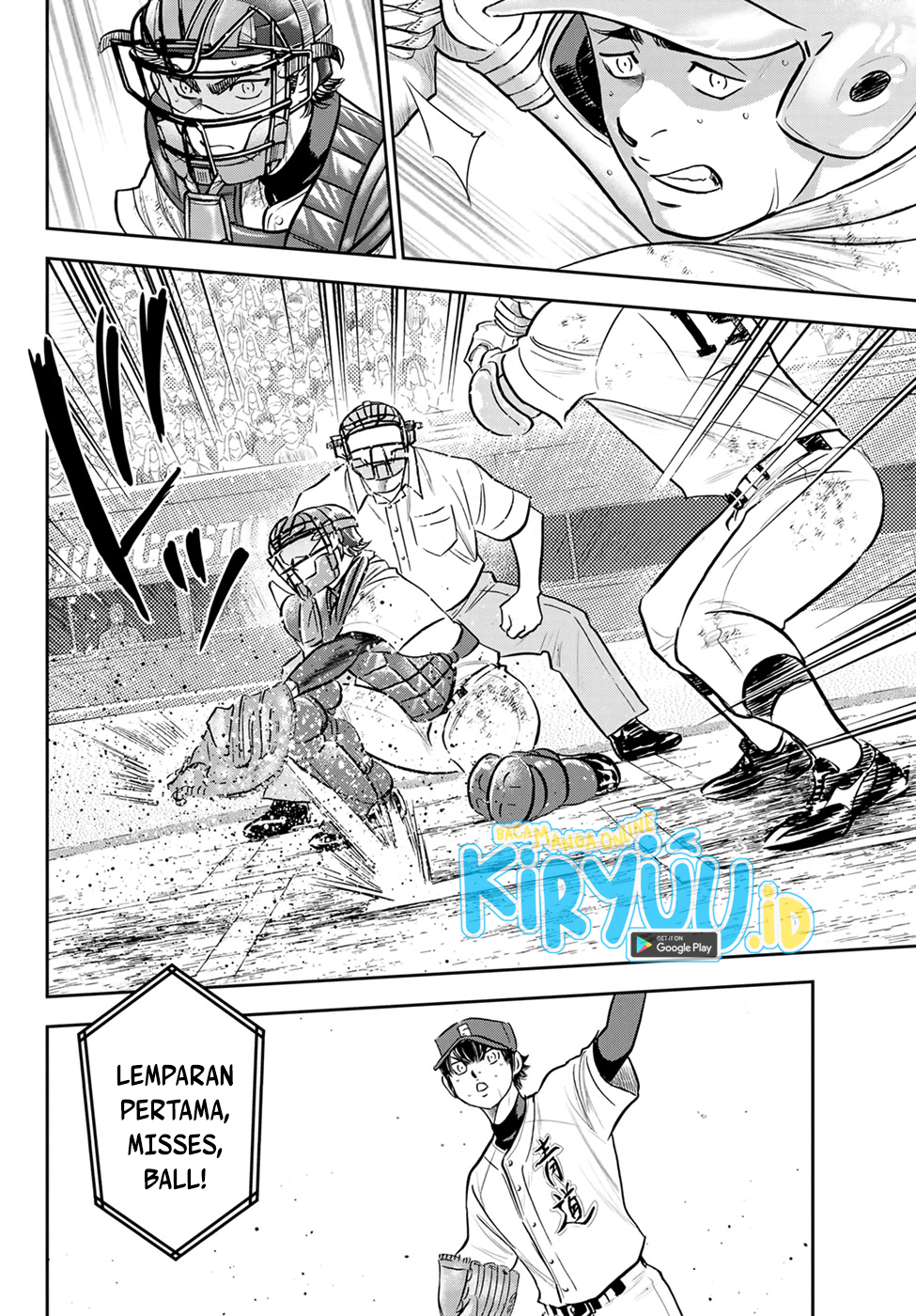Diamond no Ace Act 2 Chapter 288 Gambar 10