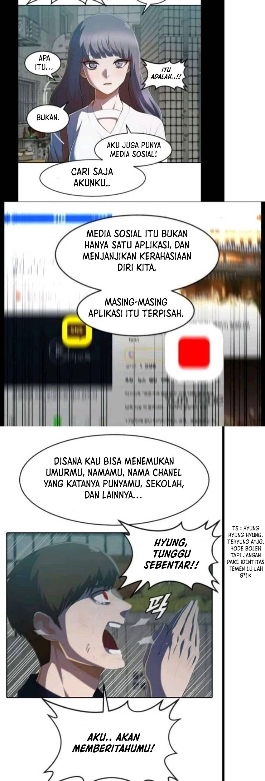 The Girl from Random Chatting! Chapter 215 Gambar 14