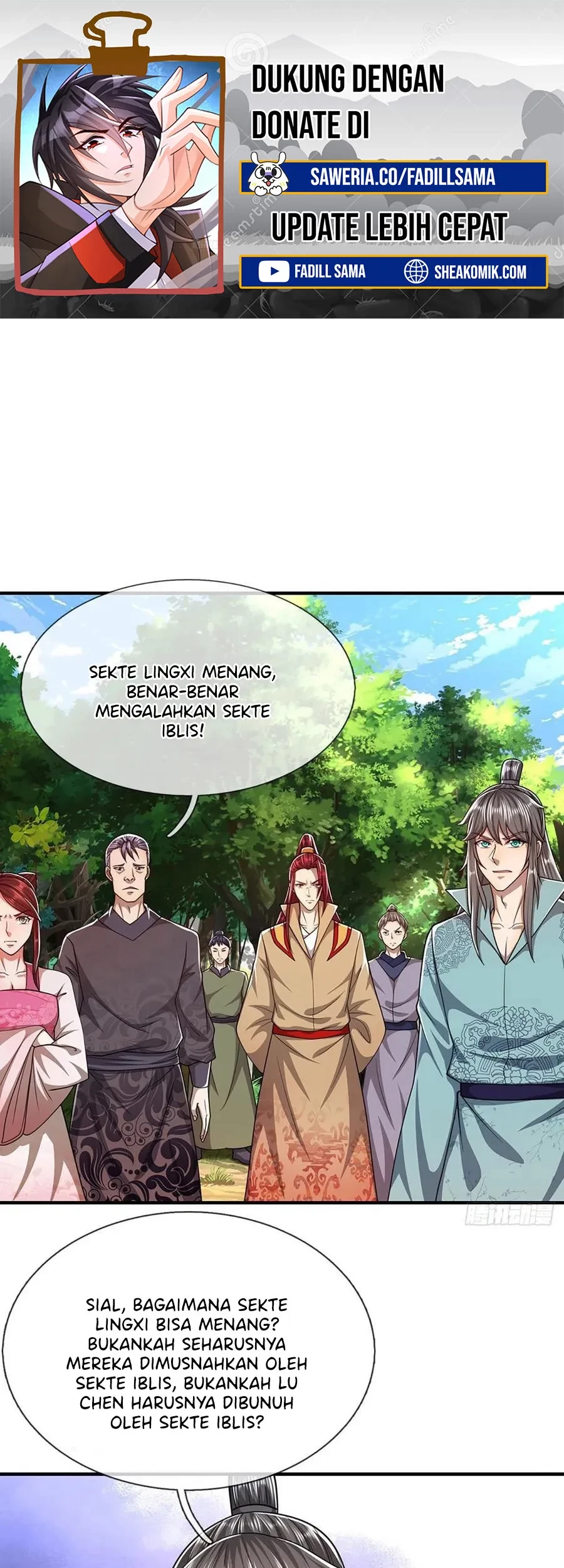 Baca  My Disciples All Over The World Chapter 113 Gambar 2